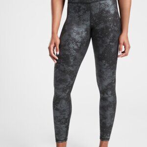 Athleta - Elation Ultra High Rise Misty Lace Tight - XS - Worn 1 Time